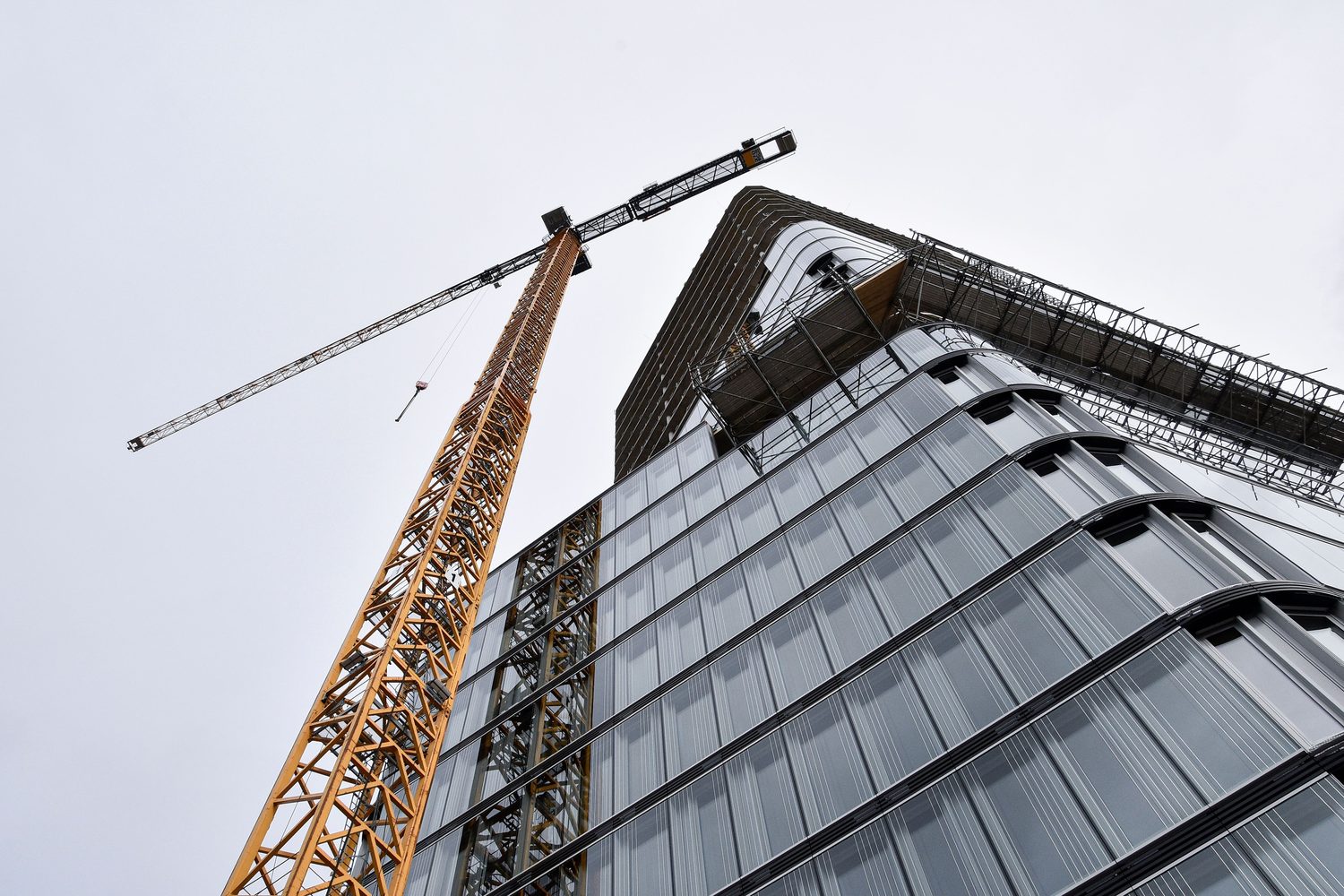 Edificio del sector de la construcción en obra
